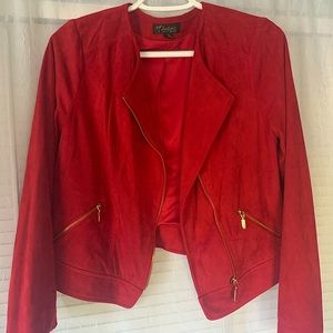 Red Suede Jacket